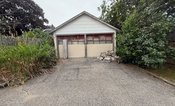 Garage clearance — project photograph