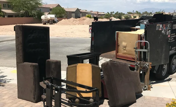 Furniture removal — project photograph