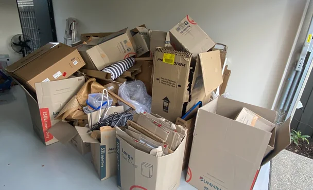 Household cleanout — project photograph