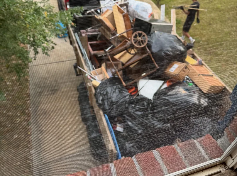 Yard Clean Ups — loading and cleanup